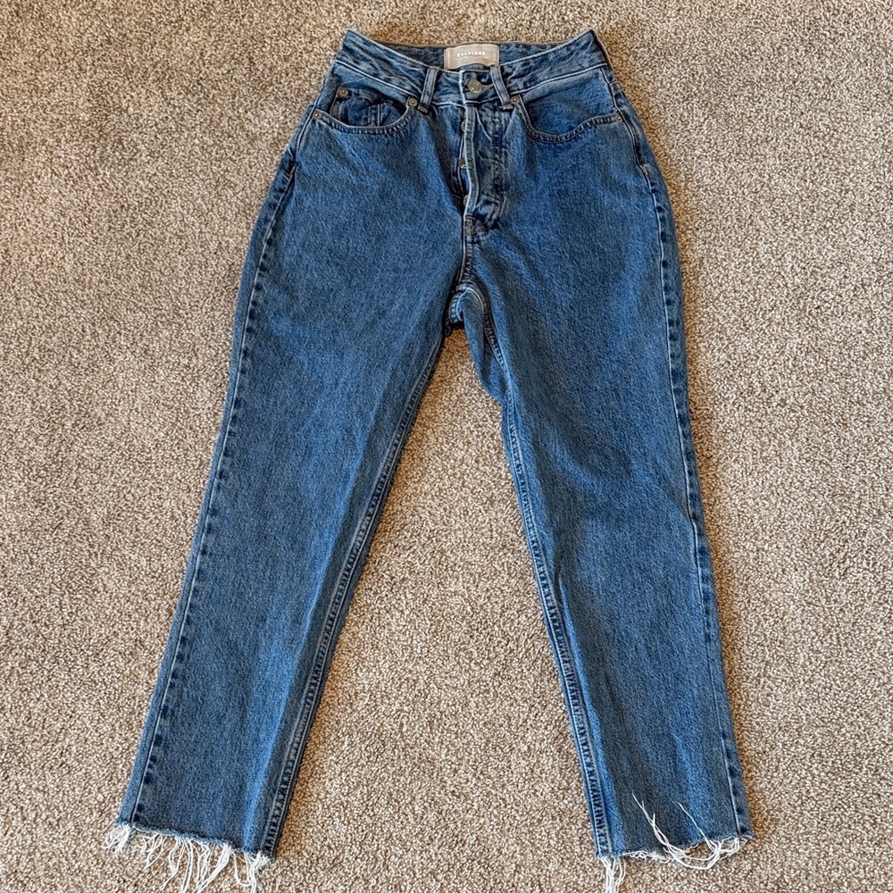 Everlane The Curvy 90s Cheeky Straight Jean 23 Crop